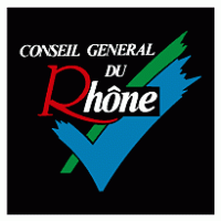 Conseil General du Rhone Logo Vector