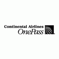 Continental Airlines OnePass Logo PNG Vector