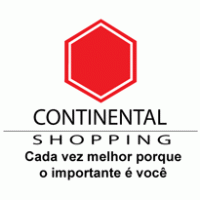 Continental Shopping Logo Vector