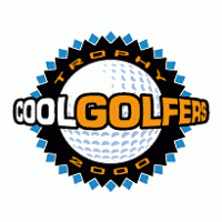Cool Golfers Logo PNG Vector