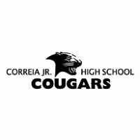 Correia Jr. High School Cougars Logo Vector