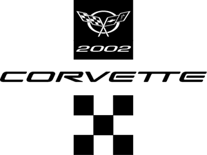 Corvette 2002 Logo PNG Vector