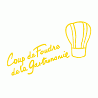 Coup De Foudre de la Gastronomie Logo Vector