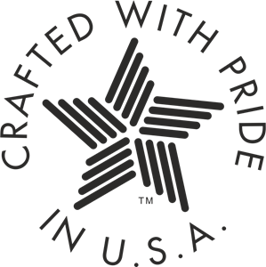 Crafted With Pride Logo Vector