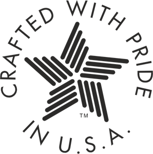 Created with Pride in USA Logo Vector