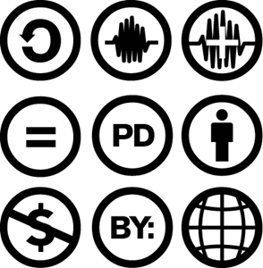 Creative Commons License Logo Vector