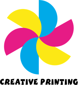 Creative Printing Logo PNG Vector