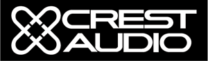 Crest Audio Logo PNG Vector
