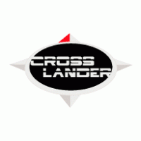 Cross Lander Logo PNG Vector