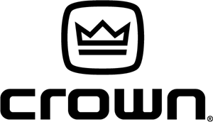Crown Audio Logo Vector