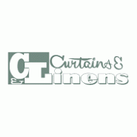 Curtains & Linens Logo Vector