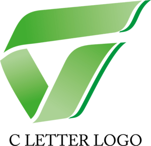 C Alphabet Design Logo PNG Vector