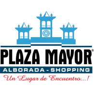 C.C. Plaza Mayor Alborada Shopping Logo Vector
