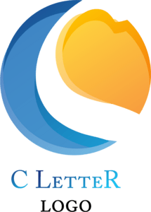C Circle Letter Logo PNG Vector