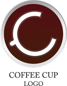 C Letter Food Coffee Logo PNG Vector