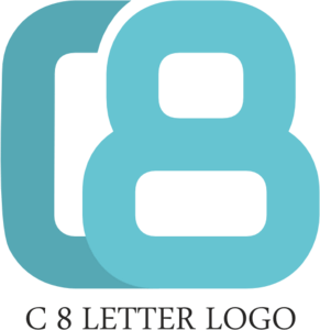 C8 Letter Logo PNG Vector