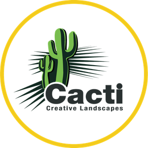 Cacti Creative Landscapes Logo Vector