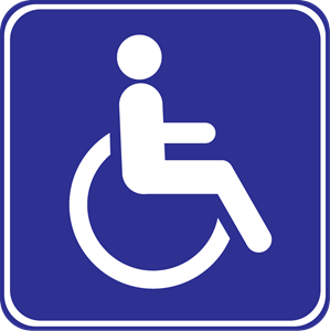 Cadeira de Rodas Logo PNG Vector
