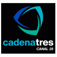 Cadena Tres Logo Vector
