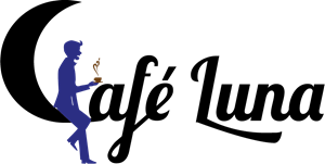 Café Luna Logo Vector