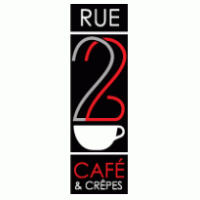 Cafe Rue 22 Logo PNG Vector