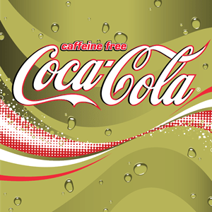 Caffeine Free Coca-Cola Logo PNG Vector