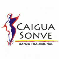 Caigua Sonve Danza Tradicional Logo Vector