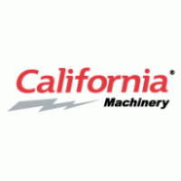 California Machinery Logo Vector