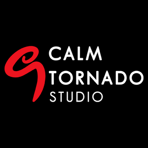 Calm tornado Studio Logo PNG Vector