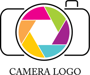 Camera Leans Logo Vector