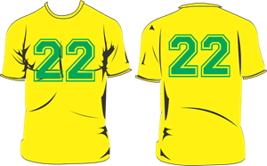 camisa 22 Logo PNG Vector