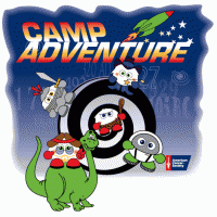 Camp Adventure Logo Vector