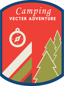 Camping vecter adventure Logo PNG Vector