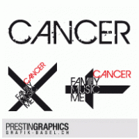 Cancer Band Logo PNG Vector