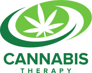 Cannabis Therapy Logo Vector
