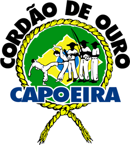 Capoeira Cordão de Ouro Logo Vector