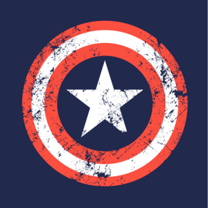 Captain America Shield Logo PNG Vector