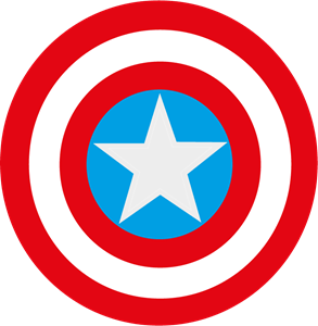 Captain America Shield Logo Vector