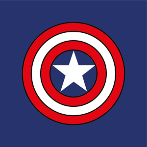 Captain America shield Logo PNG Vector
