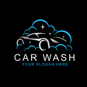 Car Wash Logo Vector