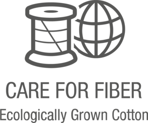 Care for Fiber Ecologically Grown Cotton Logo PNG Vector