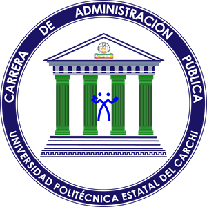 Carrera de Administración Pública UPEC Logo Vector