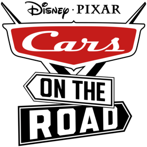 Cars on the Road Logo PNG Vector