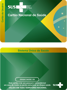 Cartão do SUS Logo Vector