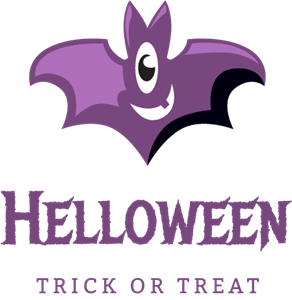 Cartoon Bat Logo Vector
