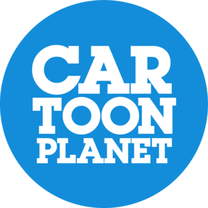 Cartoon Planet Logo PNG Vector