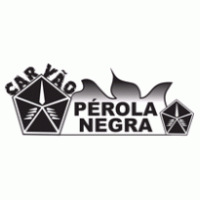 Carvão Pérola Negra Logo PNG Vector