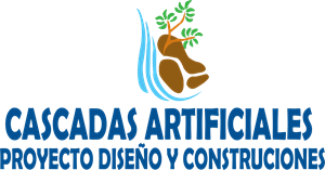 Cascadas y Fuentes Artificiales Perú Logo PNG Vector