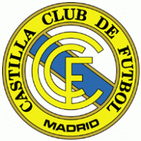 Castilla CF Madrid 80's Logo Vector