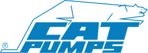 Cat Pump Logo Vector